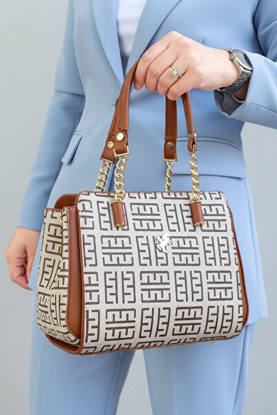 POLO CLUB Women's Polo 4 Compartment Chain Detailed Long Crossbody Strap & Handbag (24X19 cm)