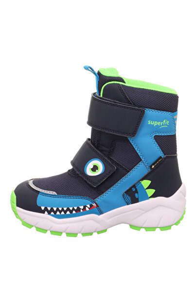 Superfit Lacivert - Yeşil Erkek Çocuk Kar Botu 1-009167-8030-2