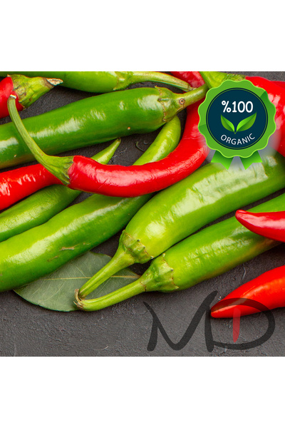 Magika Design Samandağ Biberi Acı, Yerli Üretim, 1 KG - %100 Doğal, %100 Taze, %100 Yerli