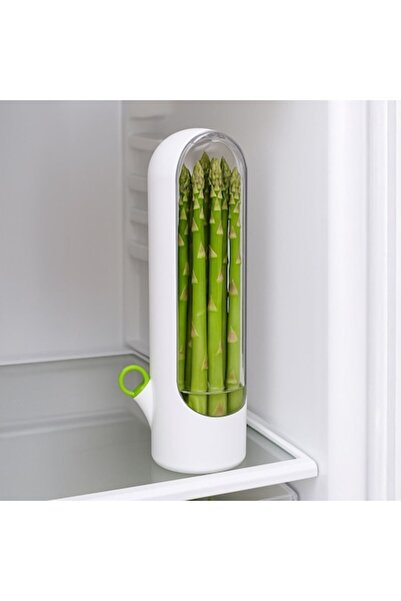 OEM White spice/herb storage container, 6.5 x 8.5 x 25.5 cm