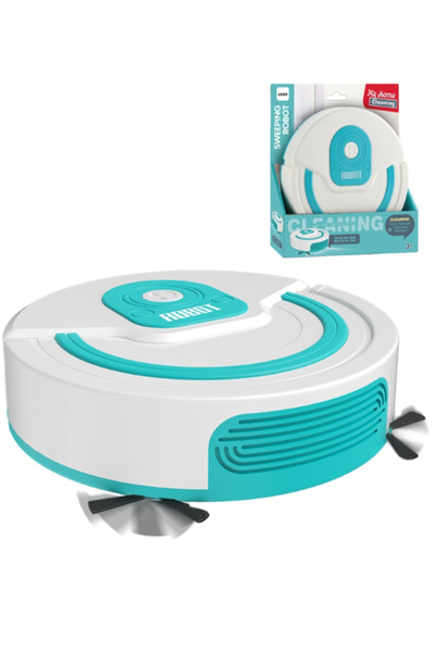 a v d a Oyuncak Pilli Robot Süpürge Sesli Engellerden Kaçma Özelliği