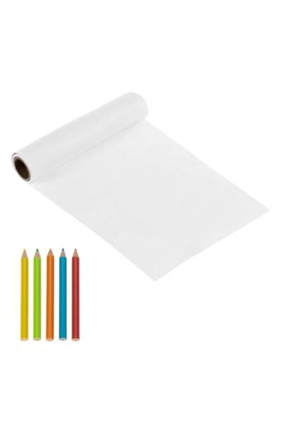 OEM Set de colorat, 6 coli albe, 5 creioane colorate, 3m