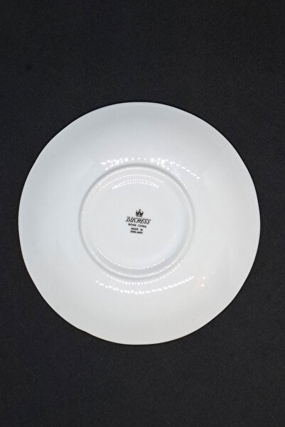 Duchess Yellow Red Floral Tea Cup Saucer 14 cm