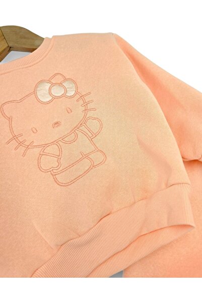 Egelite Girl's Winter Thick 3-Thread Fleece-Lined Tracksuit Set for Ages 2-3-4-5 Years, Upper and Lower Parts Are Narrow Fit.