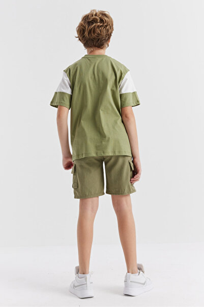 PAULMARK Boy's Cargo Pocket Shorts