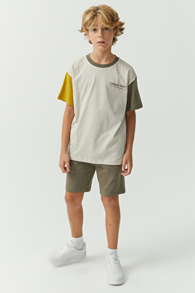 PAULMARK طقم ملابس للأولاد بألوان مختلطة مكون من قطعتين