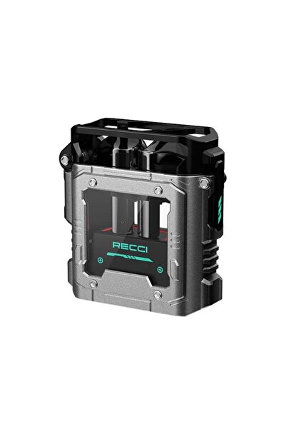Recci Casti audio wireless, Recci, bluetooth V5.3, stereo, intraauculare, raza actiune pana in 10m, gri