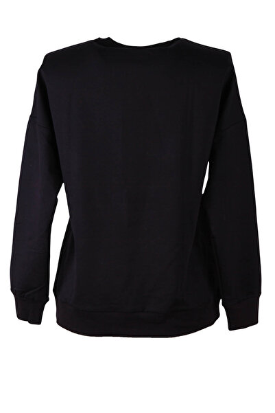 trender 26Ki40000043 Black Women's Sweatshirt 6473