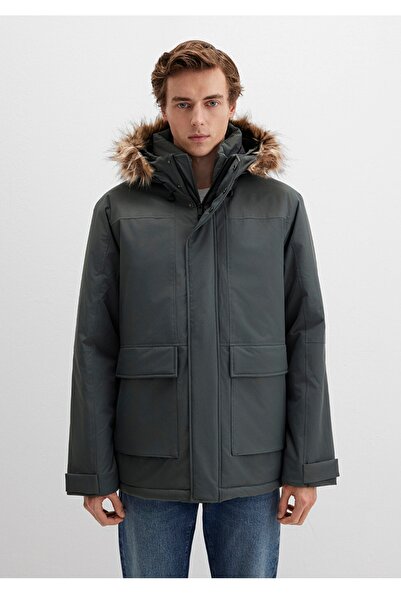 Mavi Hooded Loose Fit Parka