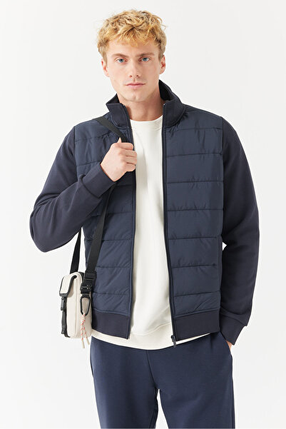 PAULMARK Men's Zippered Slim Coat