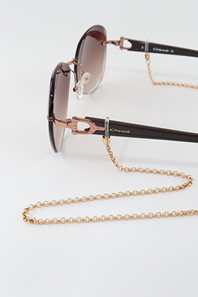 KEEBA Expression of the Soul Steel Gold Color Unisex Glasses Chain Modern Stylish Design Eyeglasses Rope Strap Accessory