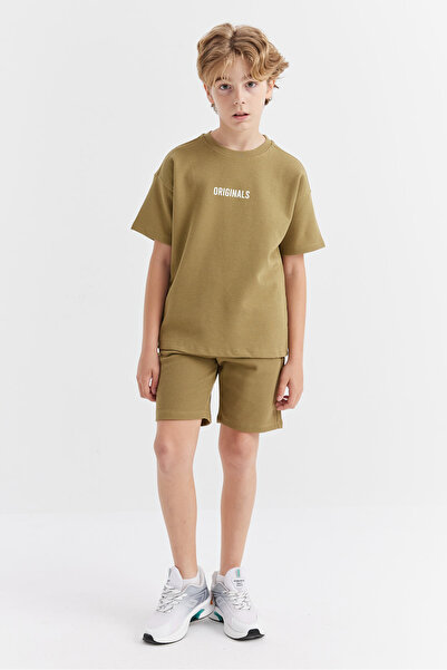 PAULMARK Boy's Waffle Fabric 2-Piece Set