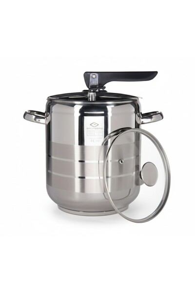 GRÜNBERG Oală sub presiune cu capac de sticlă, 9 L, Grunberg PC9