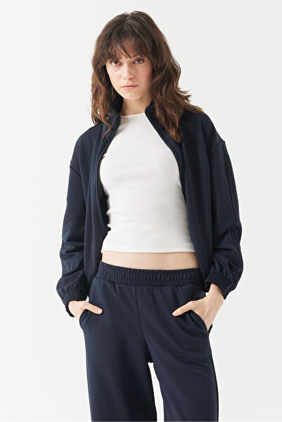 PAULMARK Women's Mock Neck Sweat Top