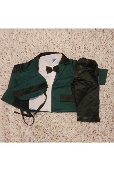 Handmade Minis Boutique Handmade Minis Boutique Christening Suit, green, 3-6 months