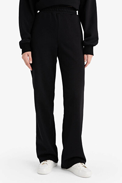 DeFacto Siyah Kadın Eşofman Altı B8571AX/BK81