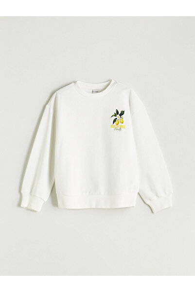 LC Waikiki Hanorac și pantaloni scurți pentru fete Crew Neck