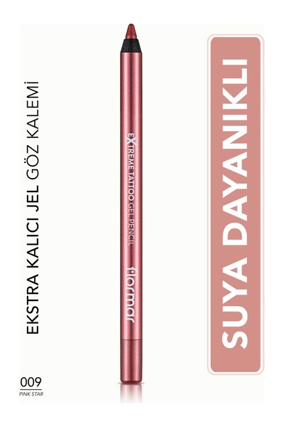 Flormar Extreme Tattoo Yoğun Renk Veren Suya Dayanıklı Jel Göz Kalemi