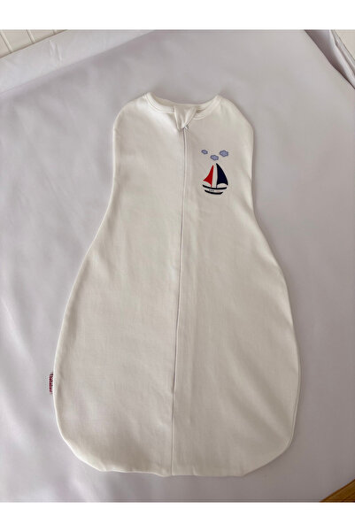 Baby Bebek Uyku Tulumu, Terletmeyen Bebek Kundak Organik – %100 Pamuk, 0-6 Ay