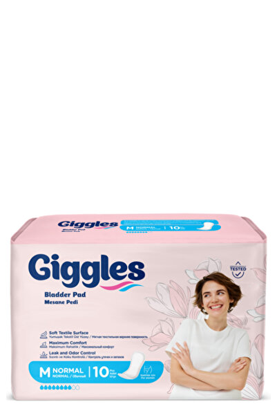 giggles Female incontinence pads, size M, 10 pcs,