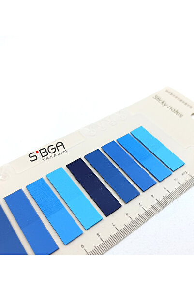 sibga tasarım Transparent Colored Postit Post-it Post It.Bookmark Bookmark Postit Sticker Note Paper 200 Sheets