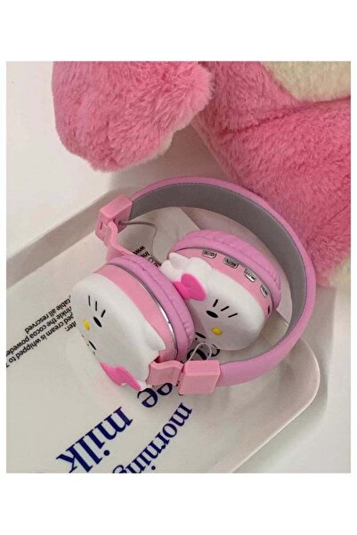 Hello Kitty Foldable Wireless Bluetooth Gaming Headphones with FM and Stereo
