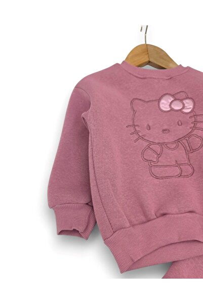 Egelite Girl's Winter Thick 3-Layer Tracksuit Set for Ages Fleece-Lined 2-3-4-5, L Is a Narrow Fit.