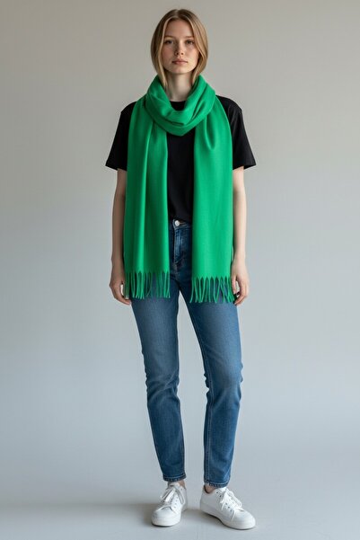 Disanuva Soft Textured Women's Winter Scarf Shawl – Warm, Comfortable and Stylish Model Large Size