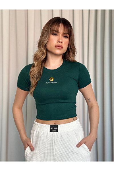 ZENGEZUR MALL Mtxdpn Fit Bluz Yeşil (00218) (Size: L)