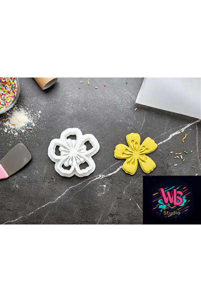 WLS studio Sümbül Çiçeği Kurabiye Kalıbı ve Şeker Hamuru Şekillendirici