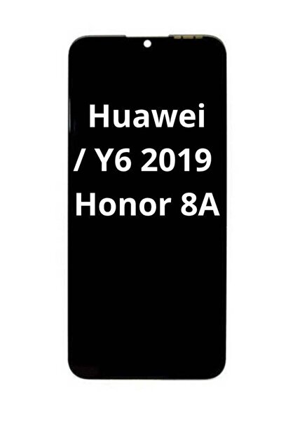 no markte شاشة LCD بديلة لهاتف Huawei Y6 2019 / Honor 8A