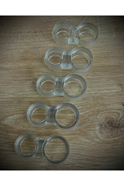 MADE Şeffaf Silikon Plastik Kapı Pencere Kolu Tutucu Tamponu Stoperi (5 ADET)