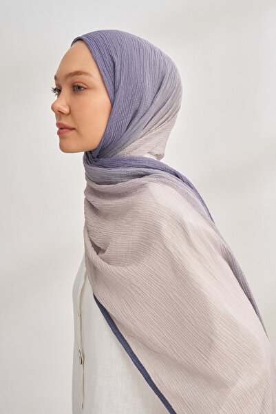 EL&BA Eşarp ve Şal ARMANDA MÜSLİN DEGRADE BİYELİ ŞAL