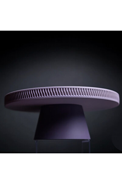 Homentum Oro | Decorative tray with foot – Modern geometric lines