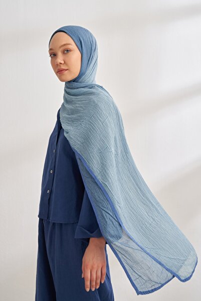 EL&BA Eşarp ve Şal ARMANDA MÜSLİN DEGRADE BİYELİ ŞAL