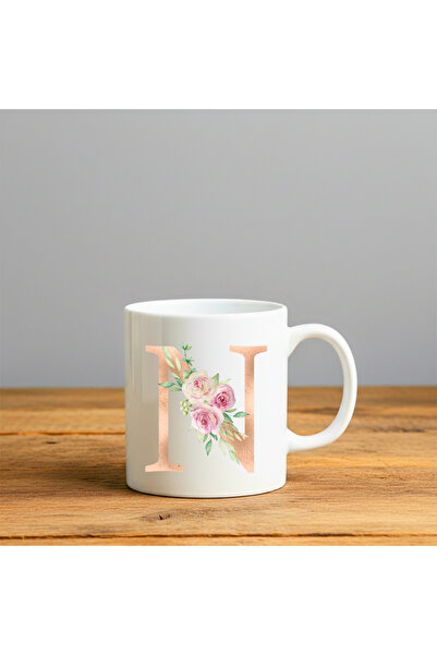 Dekor Letter N Printed-Gift Ceramic Mug Cup