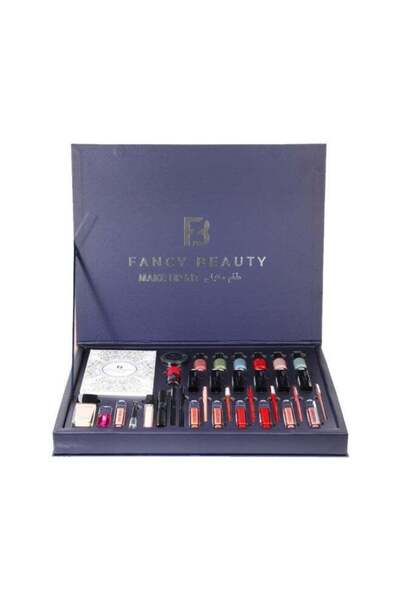 FANCY BEAUTY فانسي بيوتي بوكس مكياج متكامل فاخر يحتوي على مجموعة متكاملة من مستحضرات التجميل