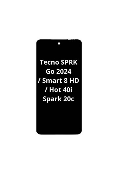 no markte Gadgets Connection Replacement LCD for Tecno SPRK Go 2024 (Smart 8 ...