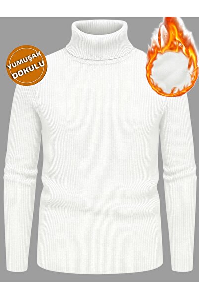 Daniel Lucci Black Turtleneck Ribbed Knit Knitwear Sweater