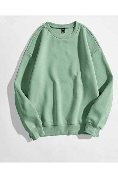 bahar uğurlu Mint Thick Wool Inside Quality Sweatshirt