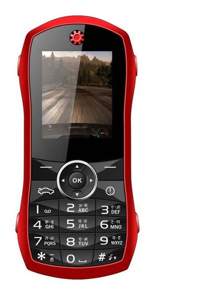 Hope هاتف سيارة صغير الحجم - شاشة 1.8 بوصة، يدعم شريحتي اتصال، مزود بتقنية البلوتوث، مع سماعة أذن