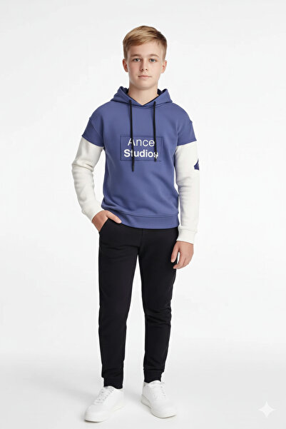 STITCH by MH هودي بأكمام متعددة الطبقات من Acne Studios (9-16 سنة)