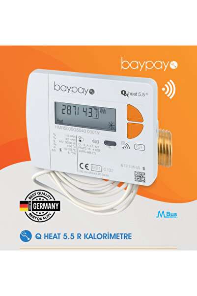 BAYPAYO Kablosuz Kalorimetre QHeat 5.5R RF