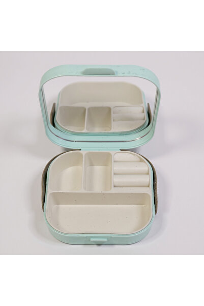 Saros Group Compact Mirrored Travel Jewelry and Makeup Case (Travel Kit) |   ...