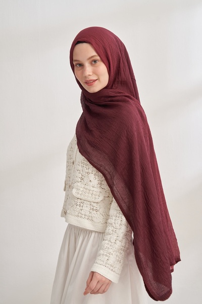 EL&BA Eşarp ve Şal Armanda Müsli̇n Degrade Bi̇yeli̇ Şal