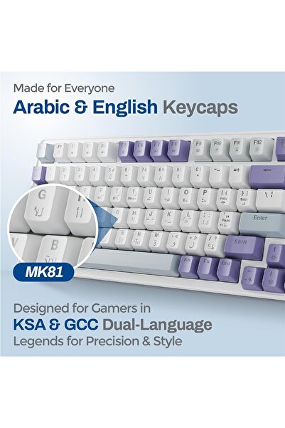 Gaming Gambler 75% Mechanical Keyboard – SKYWAVE AURORA