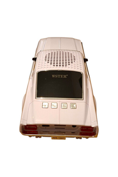 Vision XXI Car Ford Mustang 1967 Fastback, FM Radio, 10W Speaker, USB Cable, Bluetooth Wireless, 25 cm, blue