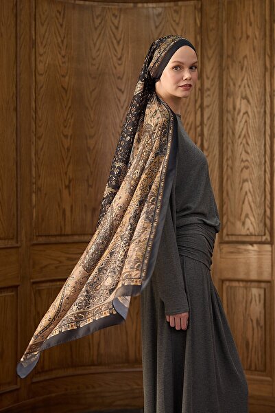 İpekhan Winter Bloom Soft Shawl