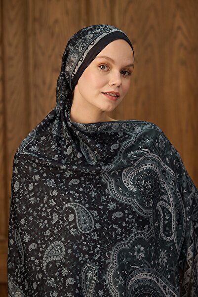 İpekhan Winter Bloom Soft Shawl