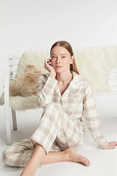 DeraVelle Mdb Mdbshop Cotton Long Sleeve Shirt Pants Pajama Set